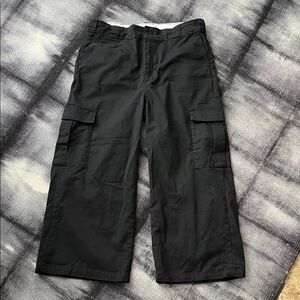 Dickies Women’s Black Wide Leg Cargo Pants